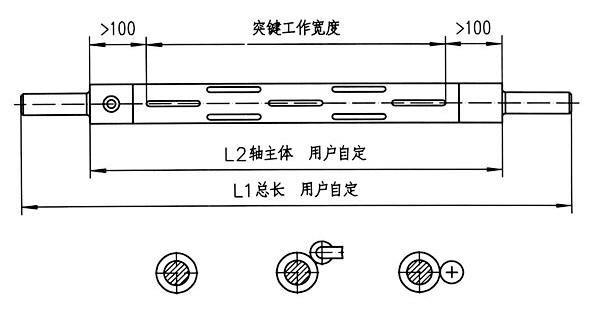 氣脹軸結(jié)構(gòu)圖